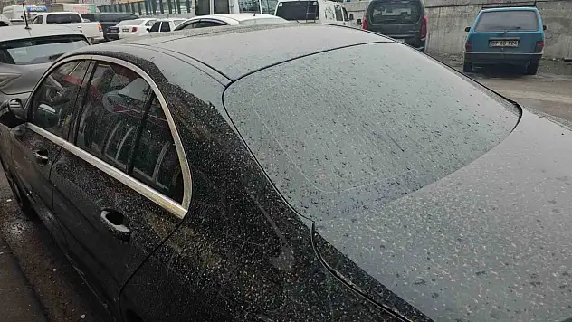 Zonguldak'ta gökten çamur yağdı
