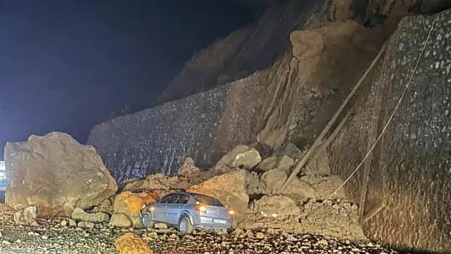 Zonguldak'ta büyük heyelan