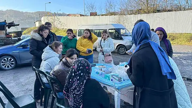 Zonguldak'ta Roman vatandaşlar sağlık taramasından geçti