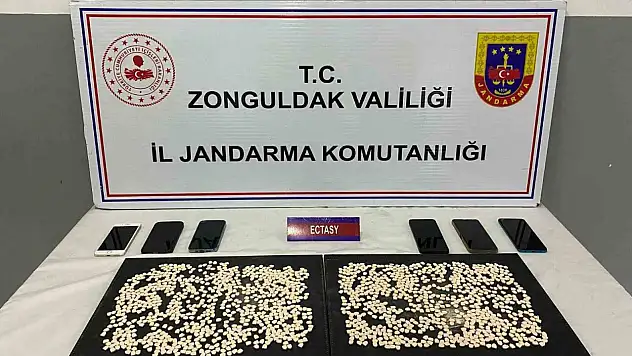 Zonguldak'ta uyuşturucu operasyonunda 4 tutuklama