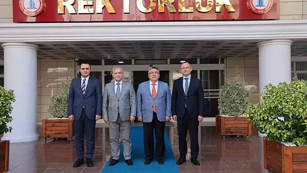 Zonguldak Vali Yardımcılarından Rektör Özölçer'e ziyaret