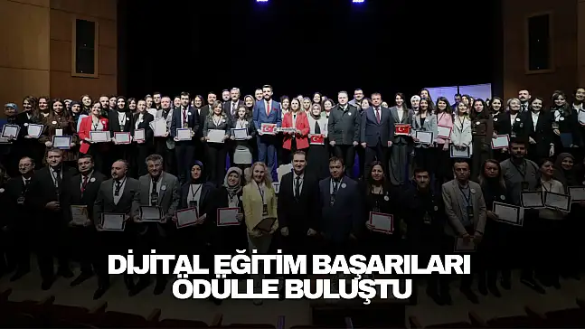 Bartın'da Dijital Eğitim Başarıları Ödülle Buluştu