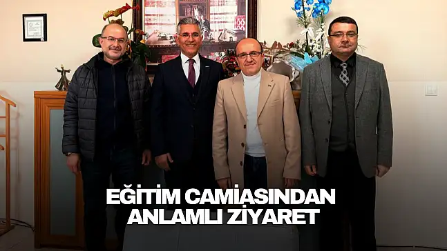 Eğitim Camiasından Anlamlı Ziyaret