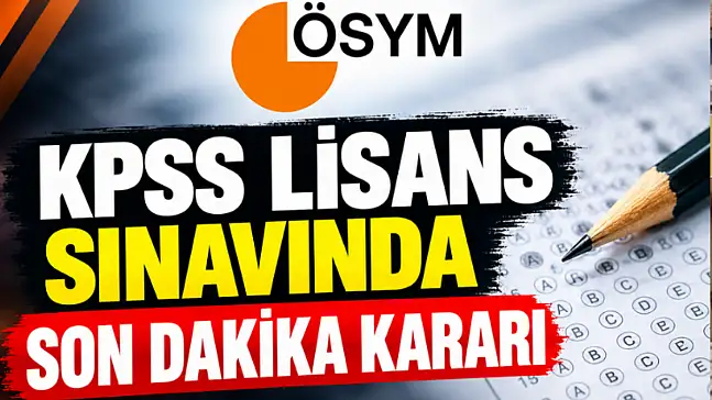 ÖSYM'den açıklama