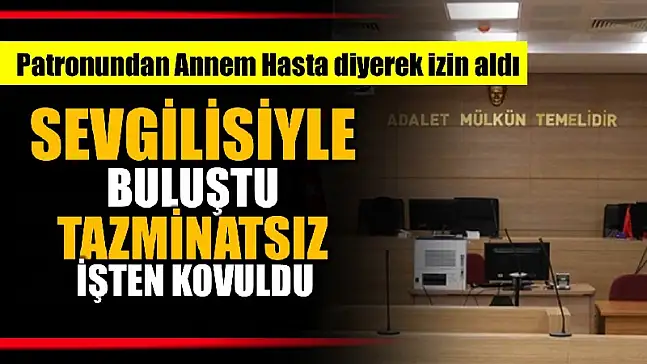 Sevgili yalanı işsiz bıraktı