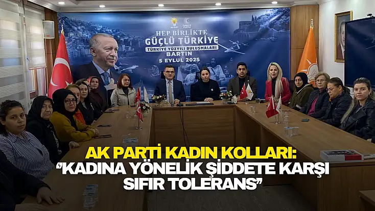 AK Parti Kadın Kolları: ‘Kadına Yönelik Şiddete Karşı Sıfır Tolerans’