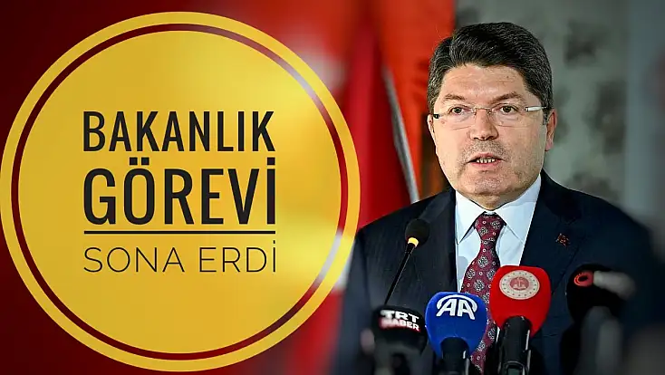 Bakan Tunç’un görevi sona erdi