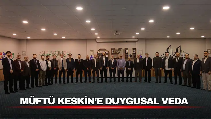 Bartın İl Müftüsü Ömer Keskin’e Veda: Yeni Görev Yeri Bitlis