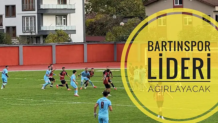 Bartınspor lideri ağırlayacak
