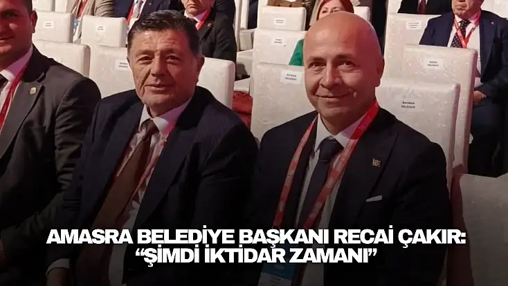 Başkan Recai Çakır: “Şimdi İktidar Zamanı” Paylaşımı