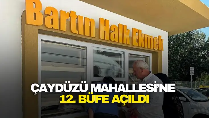 Çaydüzü Mahallesi’ne 12. Büfe Açıldı