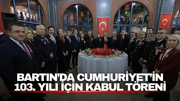 Cumhuriyet’in 103. Yılı İçin Kabul Töreni