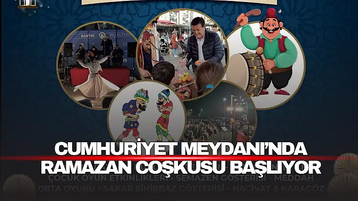 Cumhuriyet Meydanı’nda Ramazan Coşkusu Başlıyor