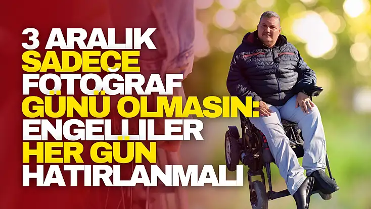 Dönmez: 3 Aralık Sadece Fotoğraf Günü Olmasın!