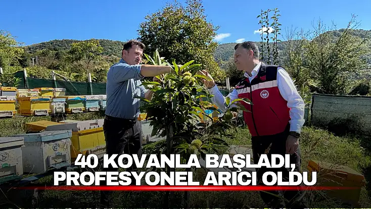 Genç Üreticinin 40 Kovanla Başlayan Arıcılık Hikayesi