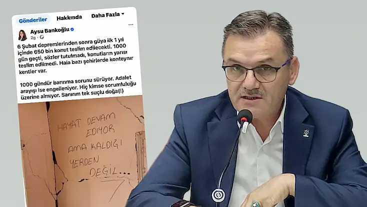 İl Başkanı Arslan’dan Milletvekili Bankoğlu’na yanıt