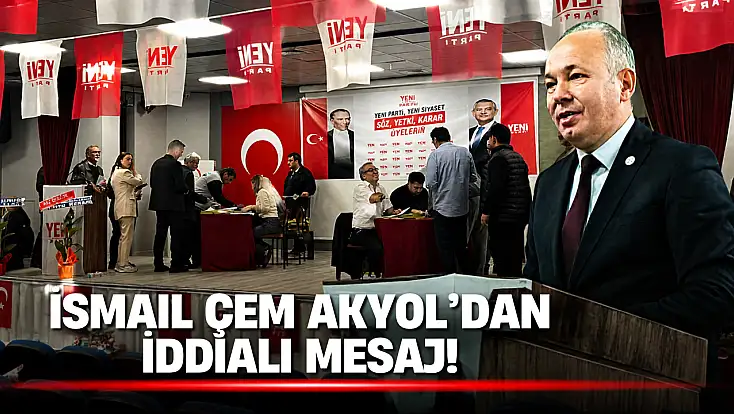 İsmail Cem Akyol'dan İddialı Mesaj!