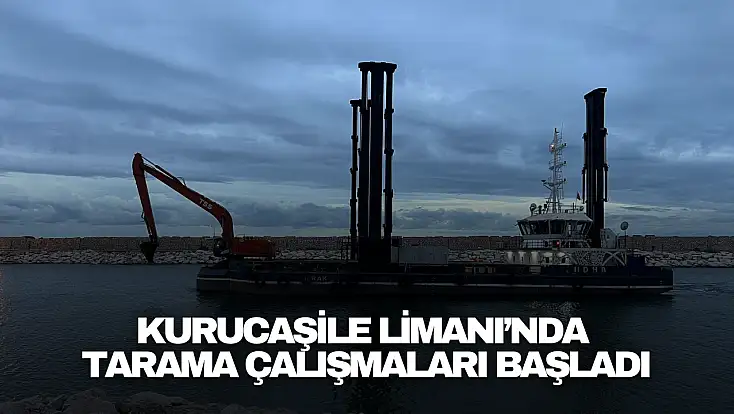 Kurucaşile Limanı’nda Tarama Çalışmaları Başladı