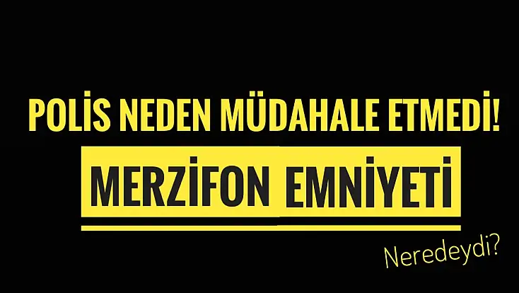 Merzifon’da canlar kime emanetti?