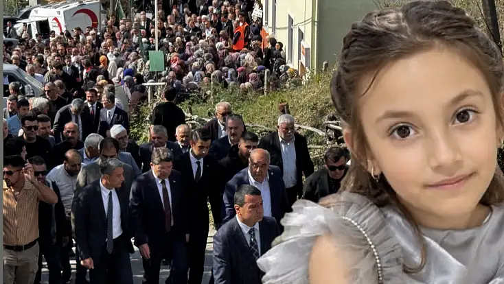 Minik Sare dualarla ahirete uğurlandı