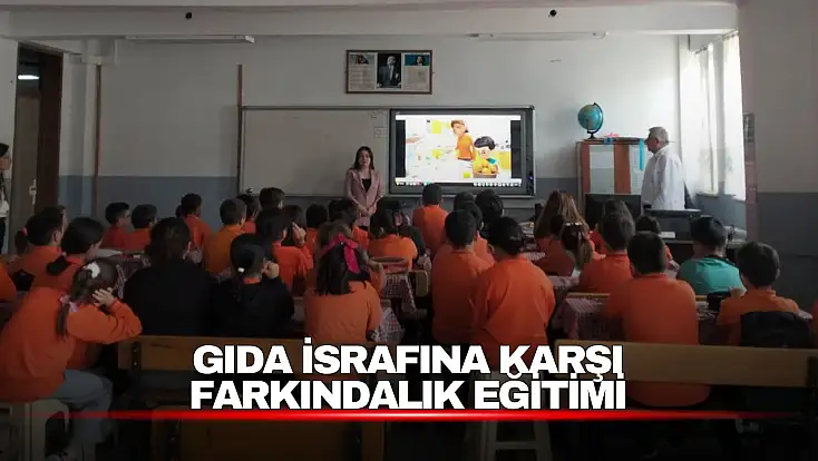 Öğrencilere Gıda Kaybı ve İsrafıyla Mücadele Eğitimi Verildi