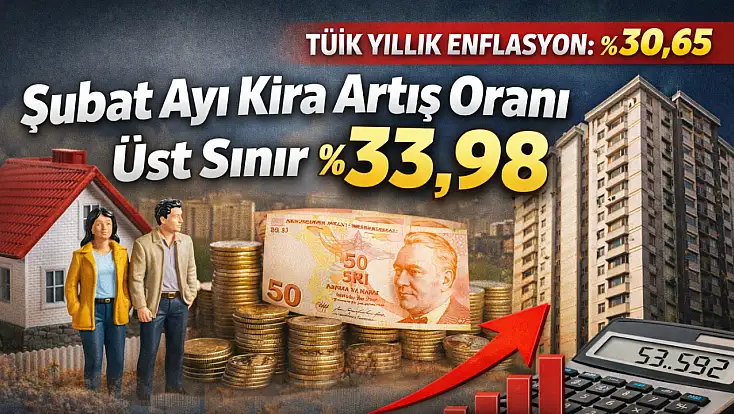 Şubat Ayı Kira Artış Oranı Açıklandı