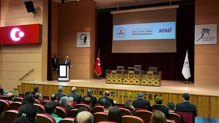 100 Yıllık Afet Değerlendirme Çalıştayı gerçekleşti