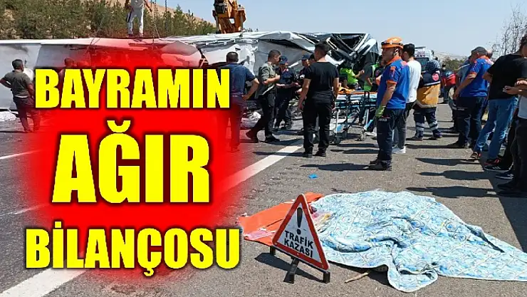 1 günde yüzlerce trafik kazası meydana geldi