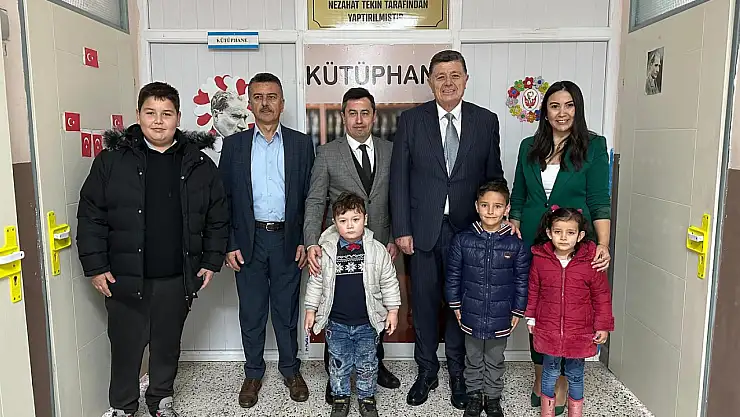 10'uncu kütüphaneyi açtı