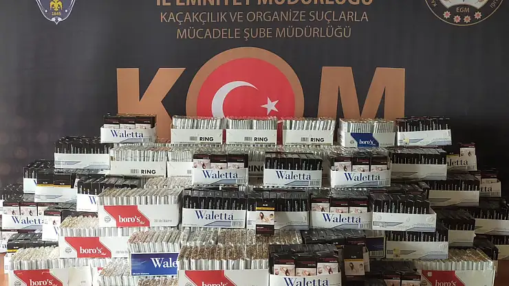 1880 paket içime hazır makaron ele geçirildi