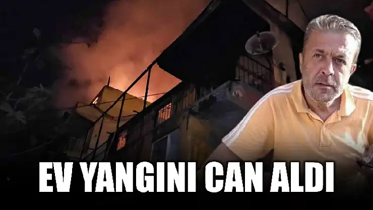 Alevler geceyi aydınlattı