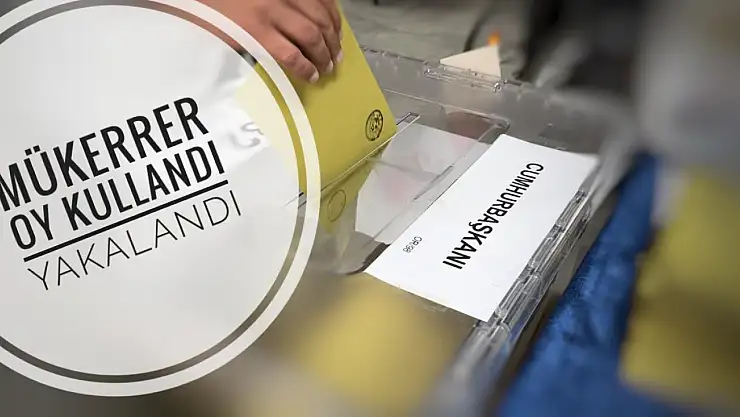 2 kez oy kullanan sandık görevlisi hakkında suç duyurusu