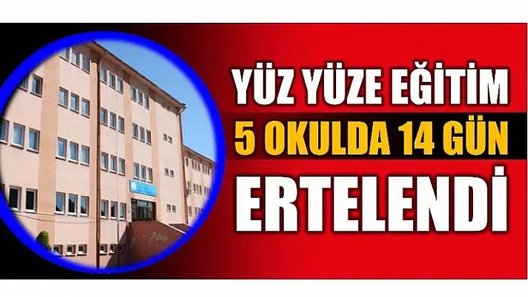 5 OKULDA EĞİTİME MUTASYONLU VİRÜS ENGELİ