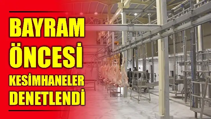 532 kesimhanede denetim gerçekleştirildi