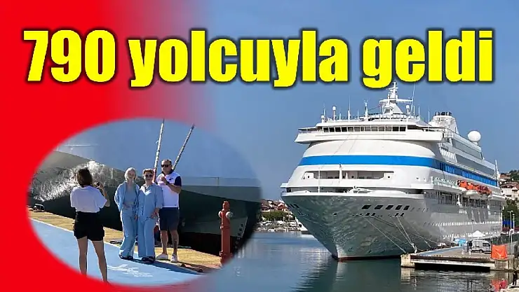 790 yolcusuyla geldi