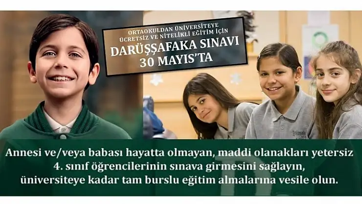 8 YILLIK TAM BURSLU EĞİTİM FIRSATI İÇİN BAŞVURULAR BAŞLADI