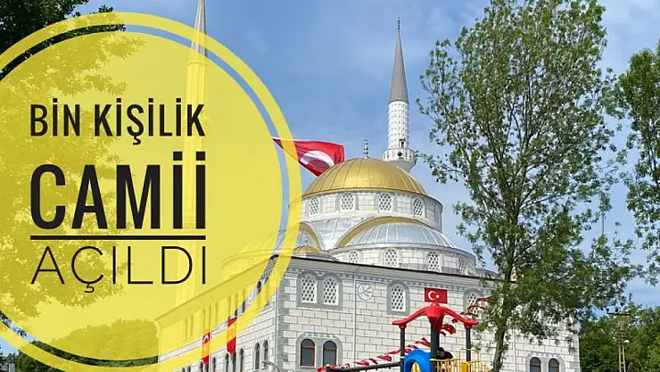 Terkehatipler Köyü Yağcı Mahallesi Camii açıldı