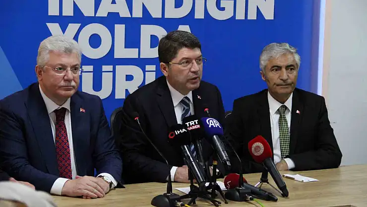 Adalet Bakanı Tunç: 'Bunlar iktidar olsalarmış vay halimizeymiş'