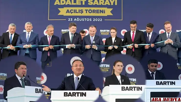 Adalet sarayı törenle açıldı