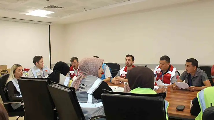 Afetlere karşı hazırlık zirvede