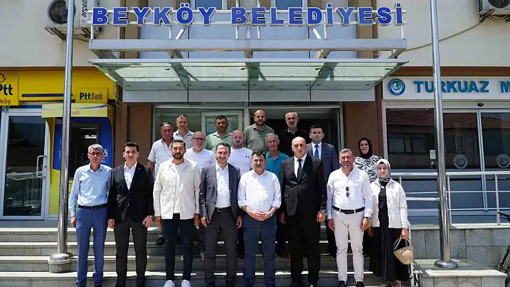 AK Parti'den MHP'li başkanlara ziyaret