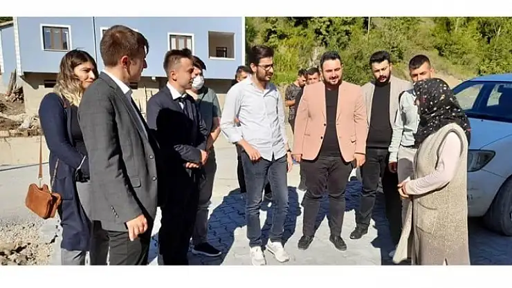 AK PARTİ GENÇLİK KOLLARINDAN BARTIN ÇIKARMASI