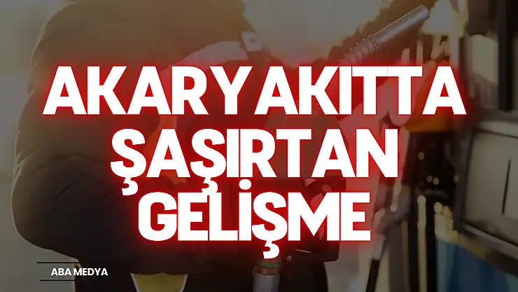 Akaryakıtta Şaşırtan Gelişme