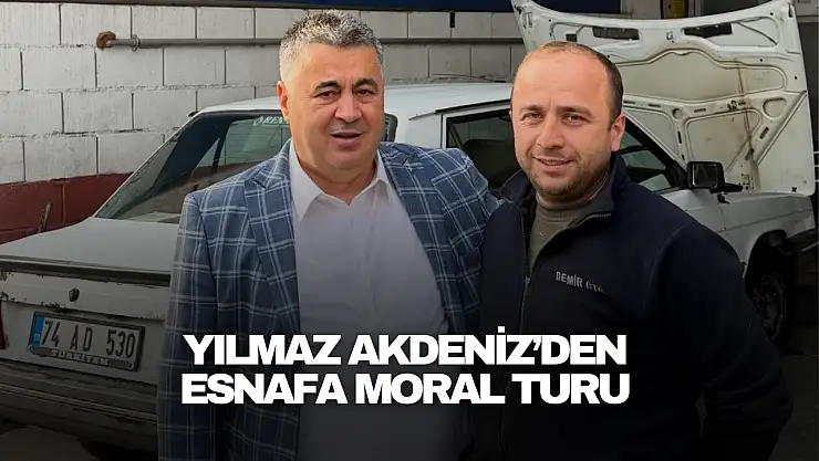 Akdeniz'den Esnafa Moral Turu