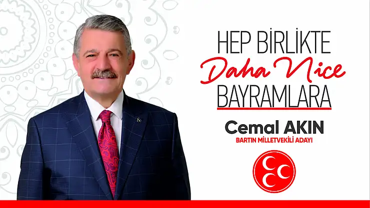 Akın'dan Bayram mesajı