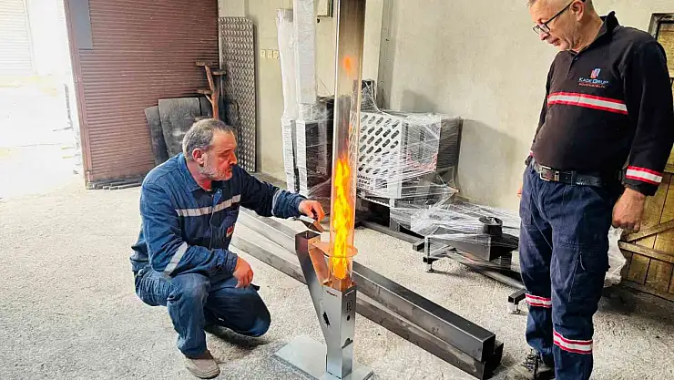 Alaplı'da üretilen pelet sobalar dünya pazarında