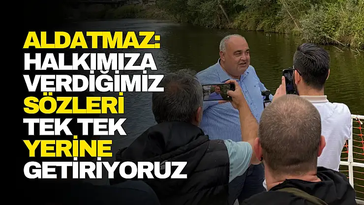Aldatmaz: Bartın Irmağı Turizme Değer Katacak