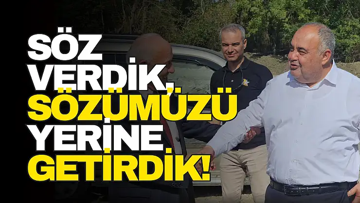 Aldatmaz: Söz verdik, sözümüzü yerine getirdik!