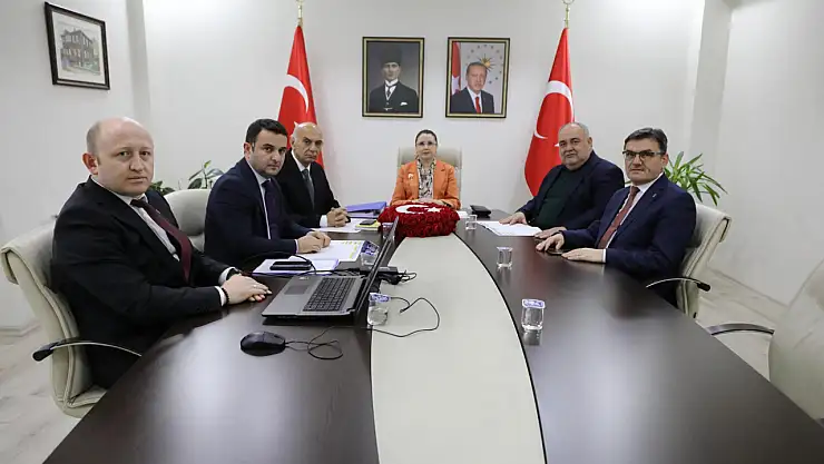 Altyapı güçlendirme değerlendirme toplantısı düzenlendi