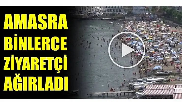 AMASRA BİNLERCE TATİLCİ AĞIRLADI